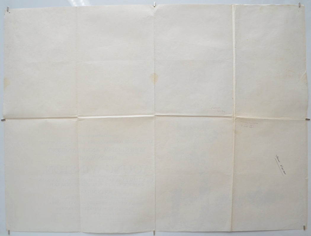 YOUNG WINSTON (Back) Cinema Quad Movie Poster