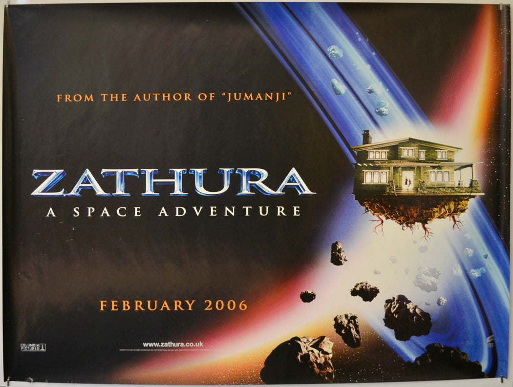 Zathura (Teaser / Advance Version) Original Quad Poster - Film Poster - Movie Poster