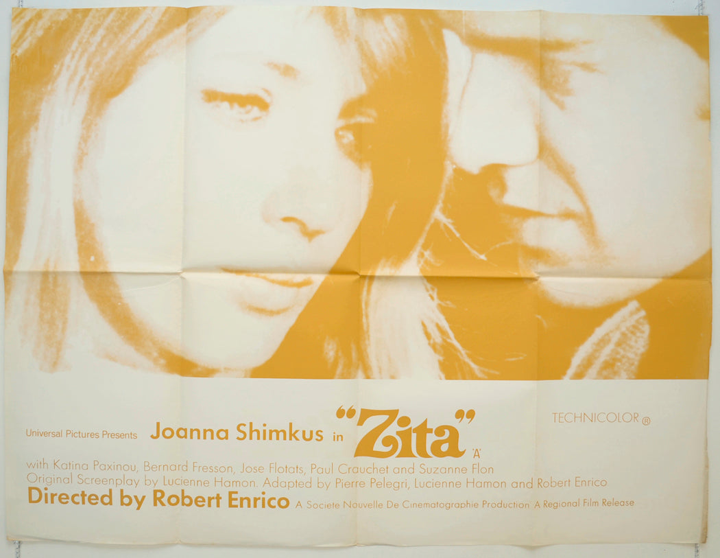 Zita (a.k.a. Tante Zita) Original Quad Poster - Film Poster - Movie Poster