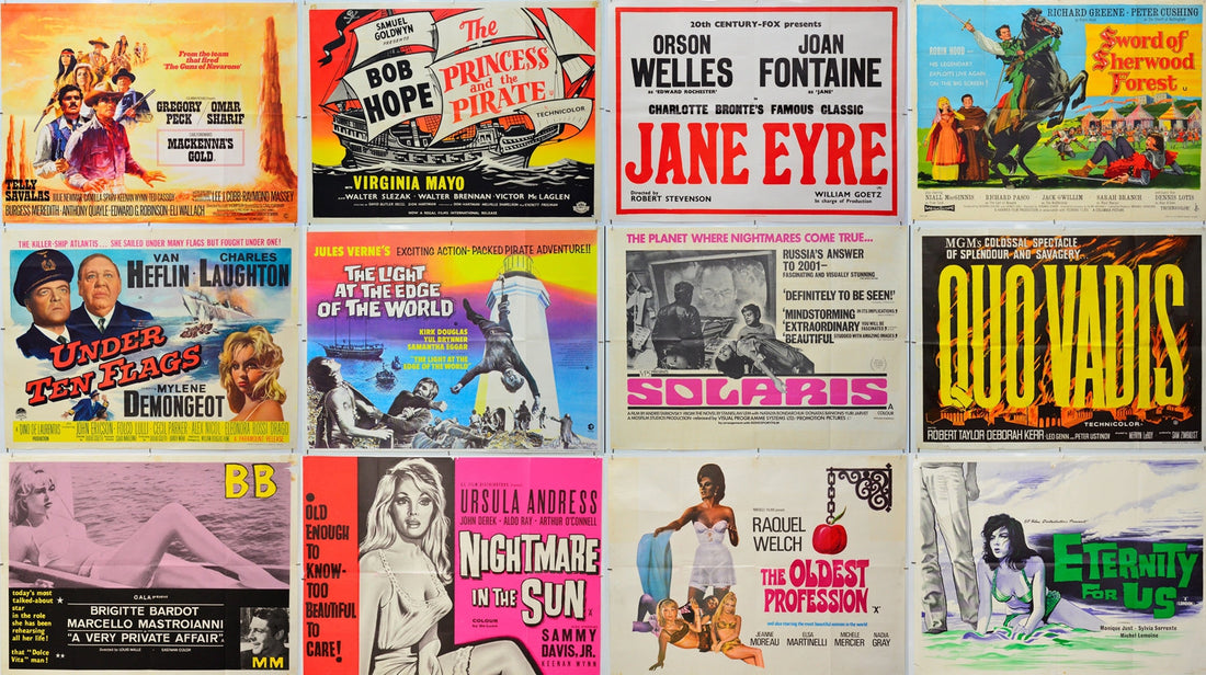 04th January 2026 eBay Auction of Original Movie Posters