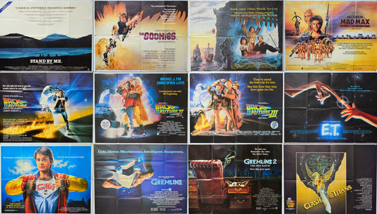 06th July 2025 eBay Auction of 1980's Original Movie Posters