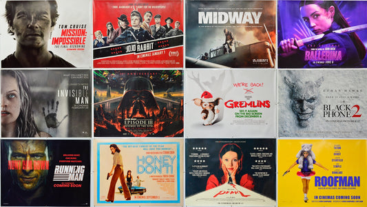 06th November 2025 eBay Auction of Original Movie Posters