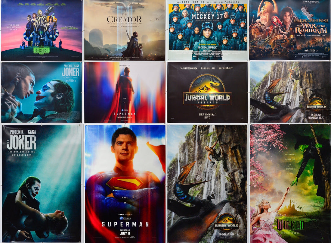 14th August 2025 eBay Auction of Original Movie Posters