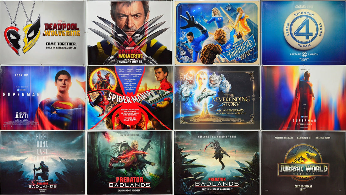eBay Movie Poster Auction - Superhero, Horror, Music and more! Ends 18th June 2026.