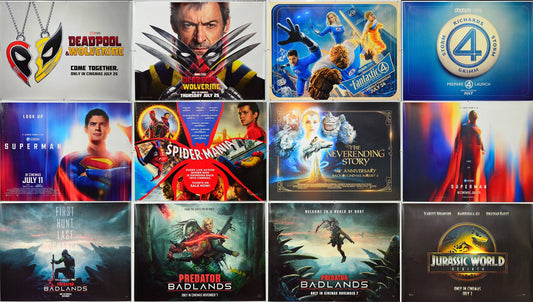 eBay Movie Poster Auction - Superhero, Horror, Music and more! Ends 18th June 2026.