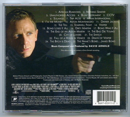 007 : CASINO ROYALE Original CD Soundtrack (back) 