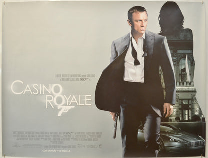 007 : Casino Royale  (James Bond)   Original Quad Poster - Film Poster - Movie Poster