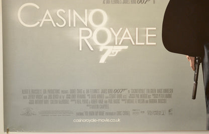 007 : CASINO ROYALE (Bottom Left) Cinema Quad Movie Poster 