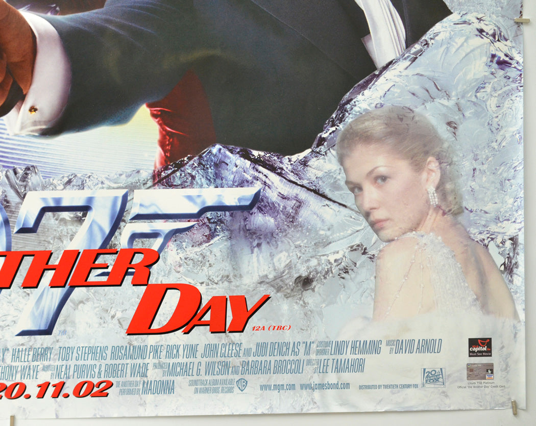 007 : Die Another Day (Bottom Right) Cinema Quad Movie Poster 