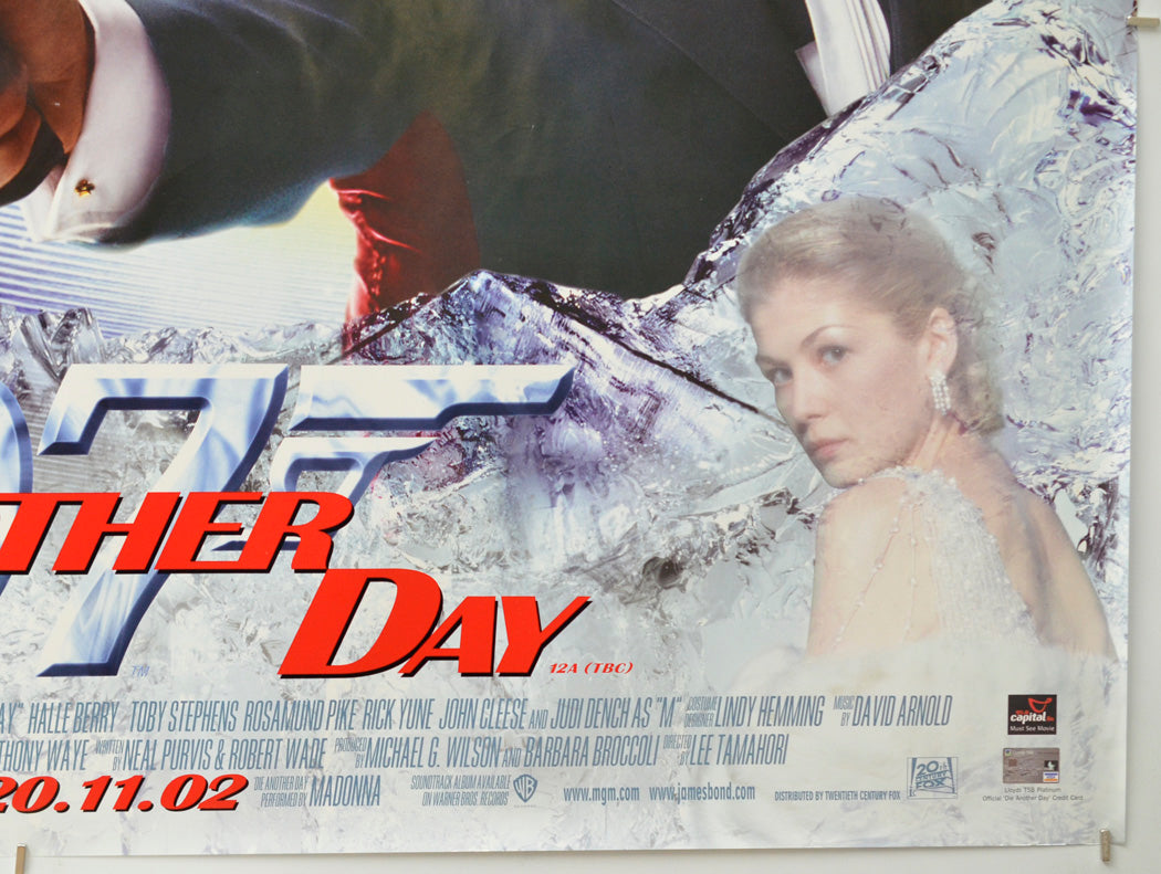 007 : Die Another Day (Bottom Right) Cinema Quad Movie Poster 