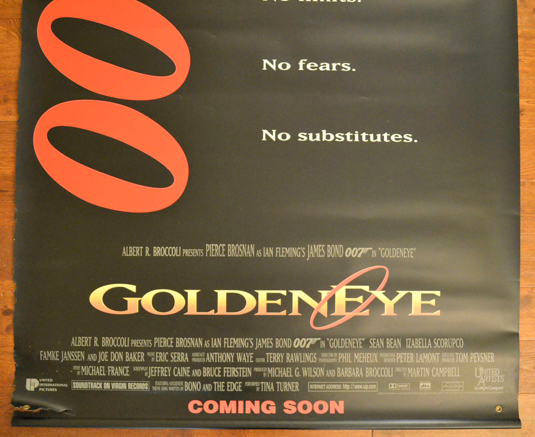 007 - GOLDENEYE Cinema BANNER - Bottom 