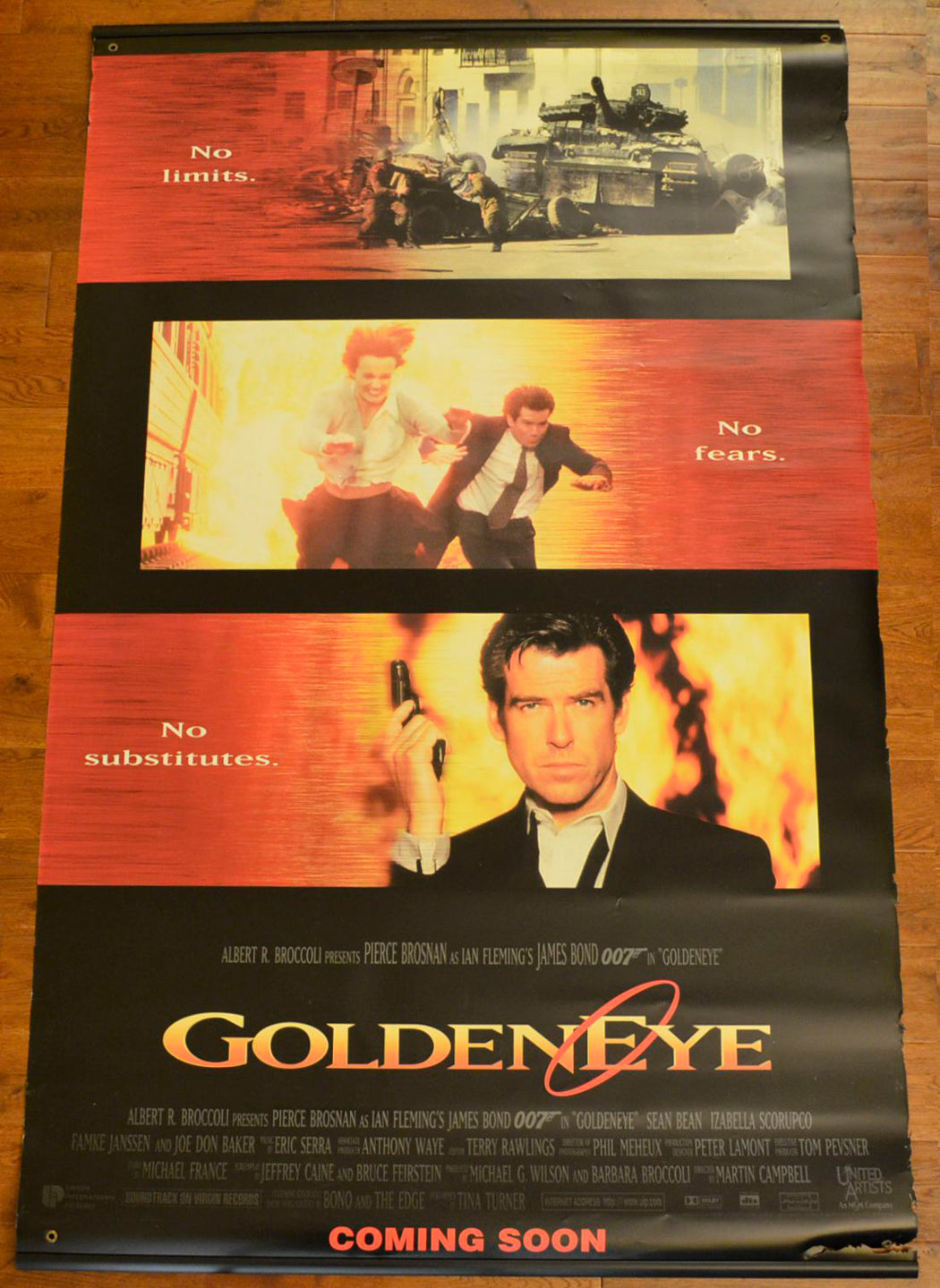 007 - GOLDENEYE Cinema BANNER – Back 