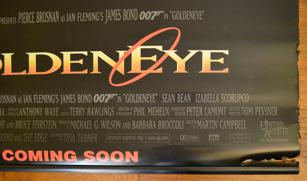 007 - GOLDENEYE Cinema BANNER – Back Bottom right 