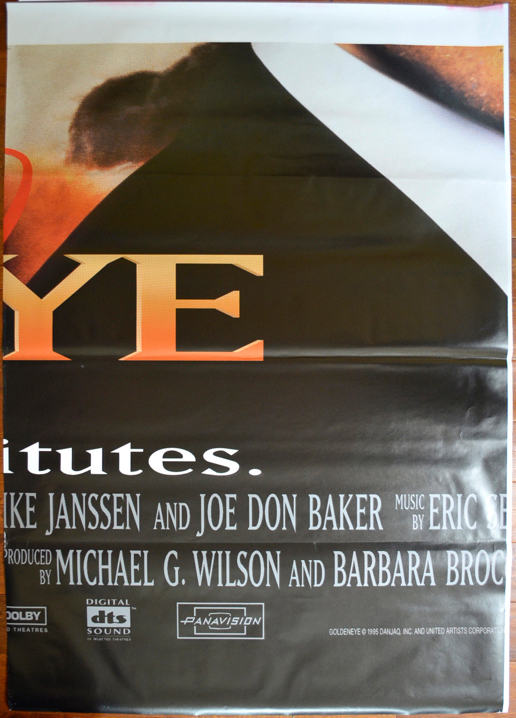 18 : Goldeneye  (James Bond)  Original Cinema - Film Poster - Movie Poster - Billboard Poster 