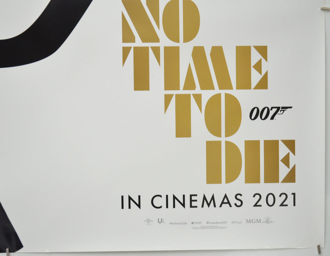 007 : No Time To Die (Bottom Right) Cinema Quad Movie Poster 