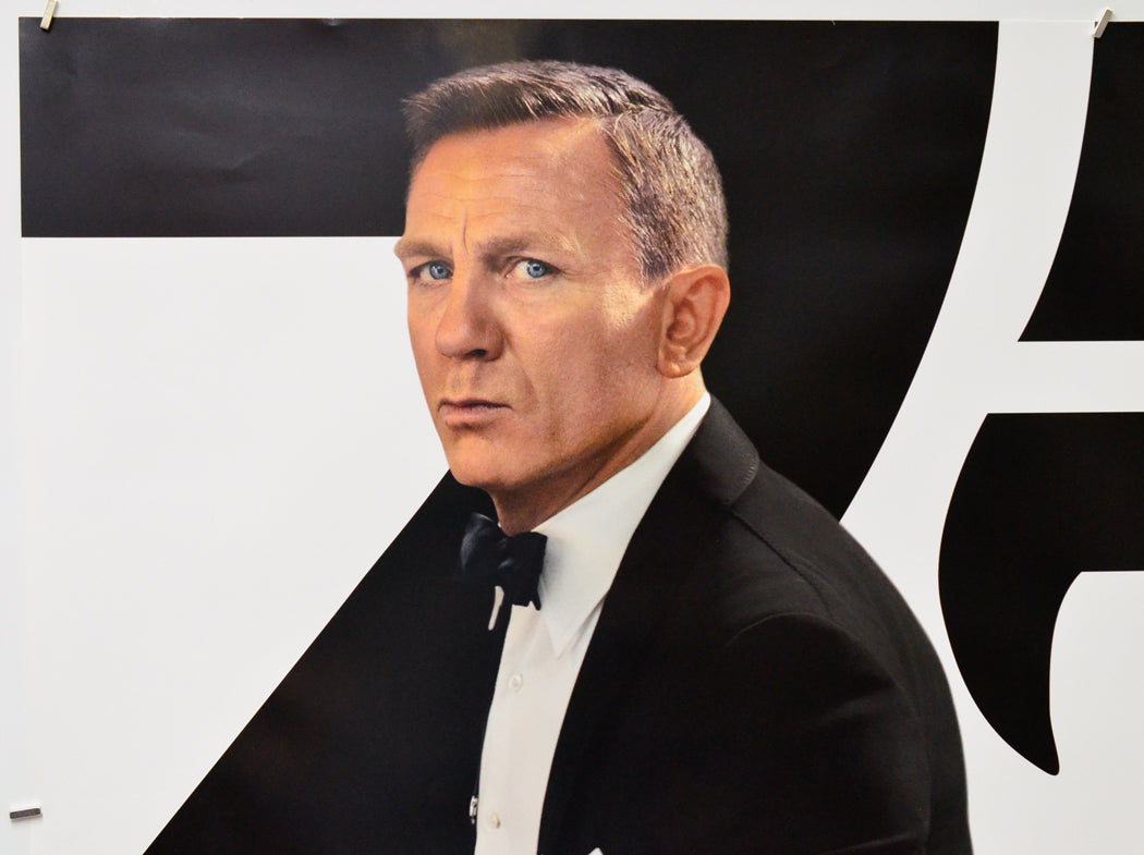 007 : No Time To Die (Top Left) Cinema Quad Movie Poster 