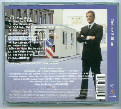 007 : OCTOPUSSY Original CD Soundtrack (back) 