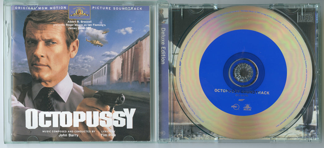 007 : OCTOPUSSY Original CD Soundtrack (Inside) 