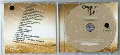 007 : QUANTUM OF SOLACE Original CD Soundtrack (Inside) 