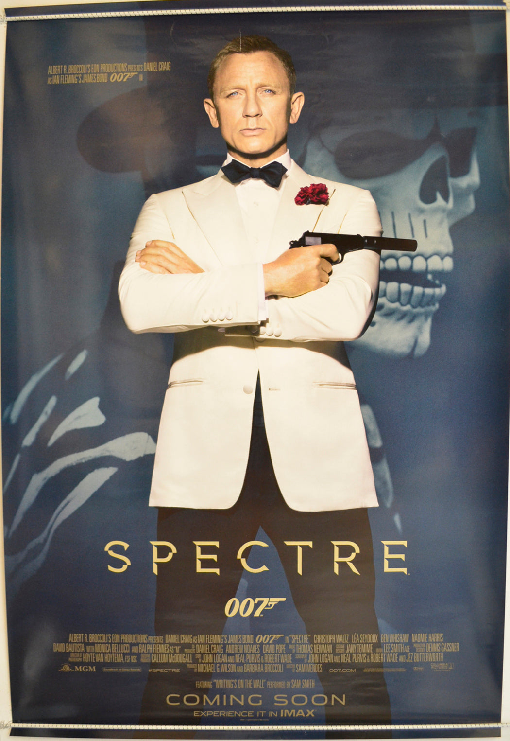 007 : Spectre  (James Bond 007)  Original One Sheet Poster - Film Poster - Movie Poster 