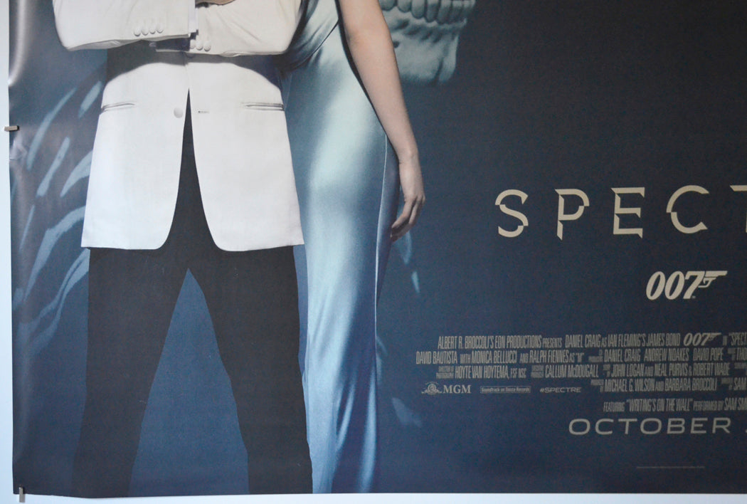 007 : SPECTRE (Bottom Left) Cinema Quad Movie Poster 