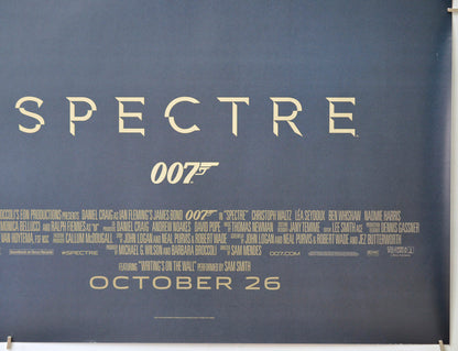 007: Spectre (Bottom Right) Cinema Quad Movie Poster 