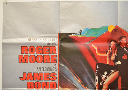 007 : THE SPY WHO LOVED ME (Top Left) Cinema Quad Movie Poster 