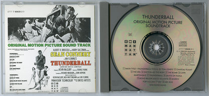 007 : THUNDERBALL Original CD Soundtrack (Inside) 