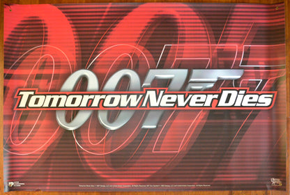 007 : Tomorrow Never Dies  (James Bond)  Original Cinema Banner - Film Banner - Movie Banner - Vinyl Banner 