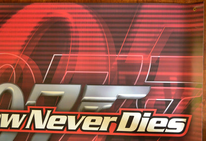 007 : TOMORROW NEVER DIES Cinema BANNER – Front Top Right View 