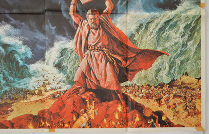 THE TEN COMMANDMENTS (Bottom Right) Cinema Quad Movie Poster 