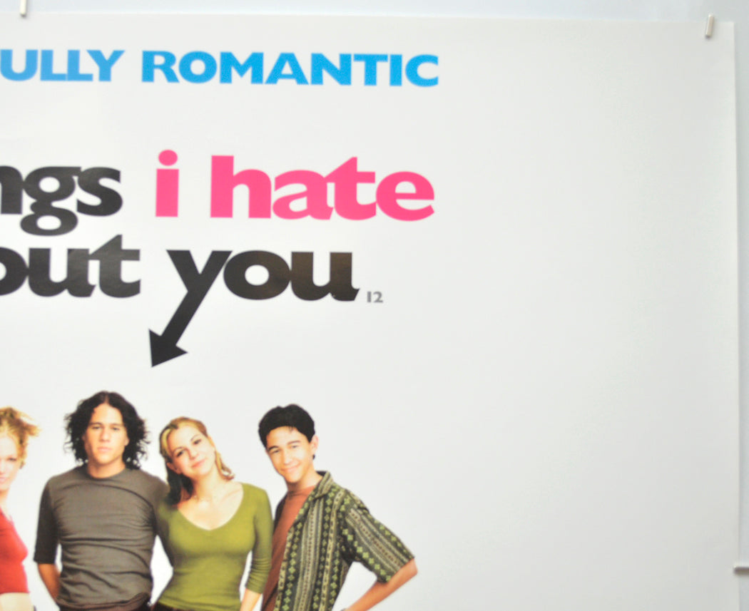 10 THINGS I HATE ABOUT YOU (Top Right) Cinema Quad Movie Poster 