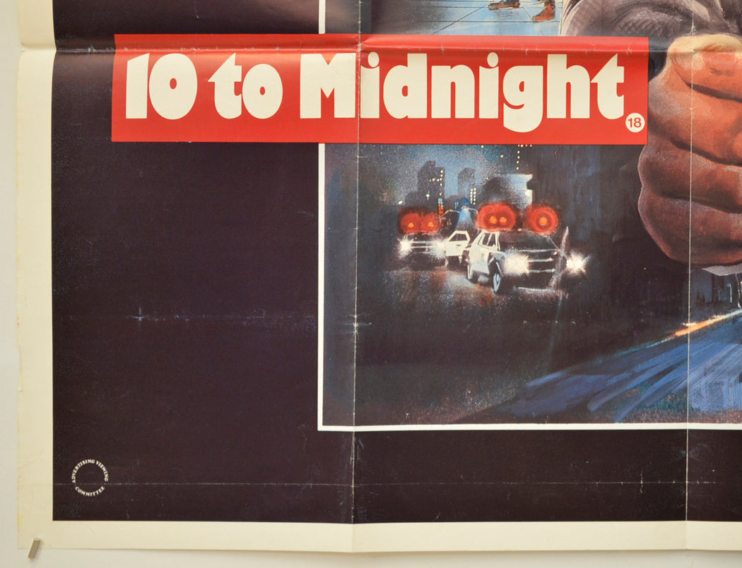 10 TO MIDNIGHT (Bottom Left) Cinema Quad Movie Poster 