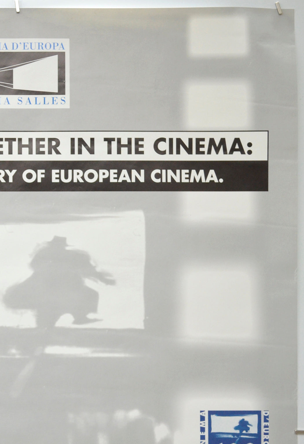 100 YEARS OF EUROPEAN CINEMA (Top Right) Cinema One Sheet Movie Poster 