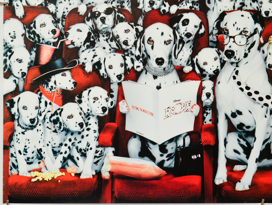 101 Dalmatians (Bottom Left) Cinema Quad Movie Poster 