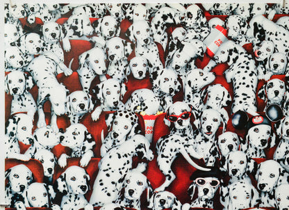 101 Dalmatians (Top Left) Cinema Quad Movie Poster 
