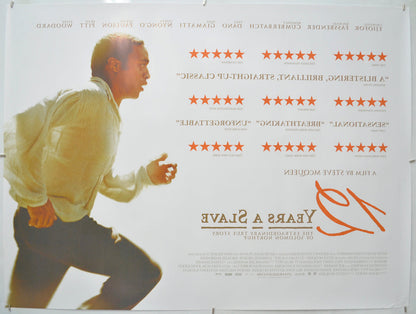 12 Years A Slave (Back) Cinema Quad Movie Poster 