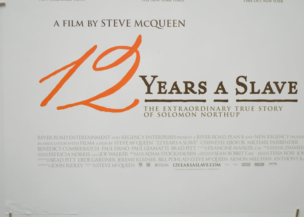 12 Years A Slave (Bottom Left) Cinema Quad Movie Poster 