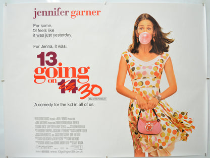 13 Going On 30 Original Quad Poster - Film Poster - Movie Poster