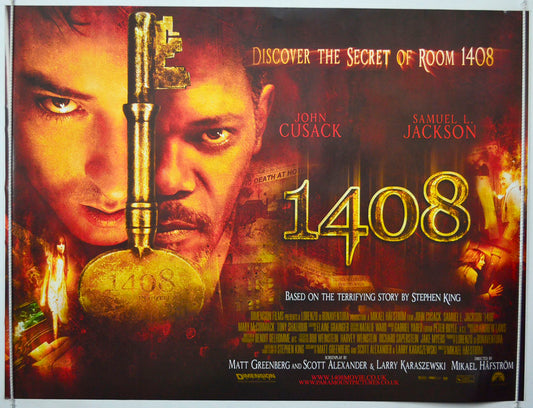 1408 Original British Quad Poster - Movie Poster