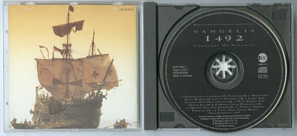 1492 CONQUEST OF PARADISE Original CD Soundtrack (Inside) 