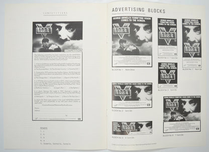 1984 Cinema Exhibitors Campaign Pressbook - INSIDE 