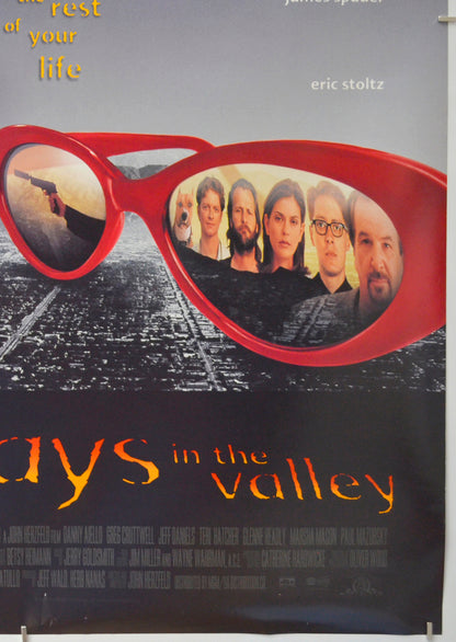 2 DAYS IN THE VALLEY (Bottom Right) Cinema One Sheet Movie Poster 