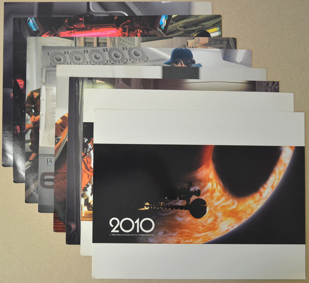 2010 : The Year We Make Contact Set Of 8 Original Cinema Lobby Cards 