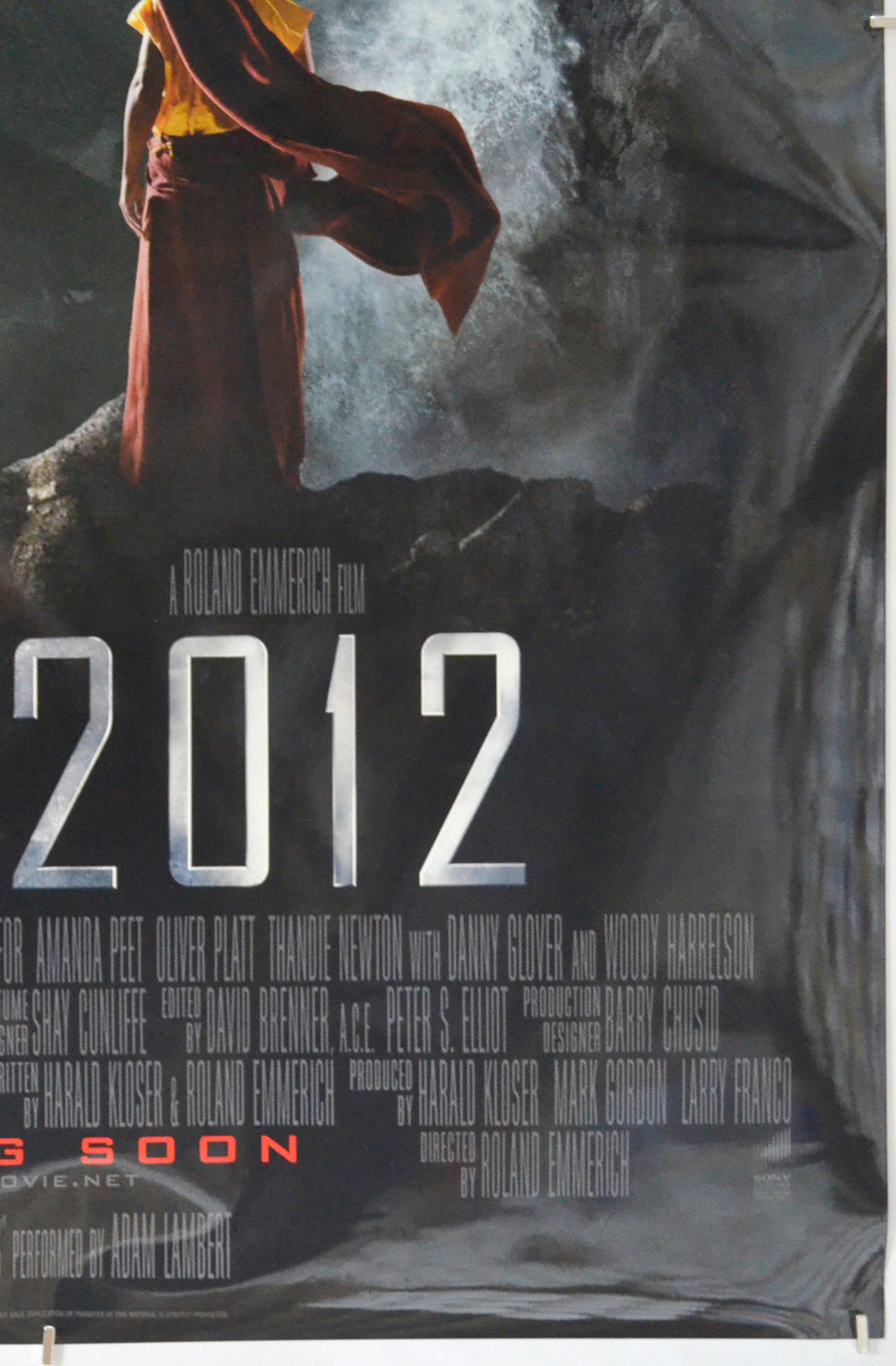 2012 (Bottom Right) Cinema One Sheet Movie Poster 