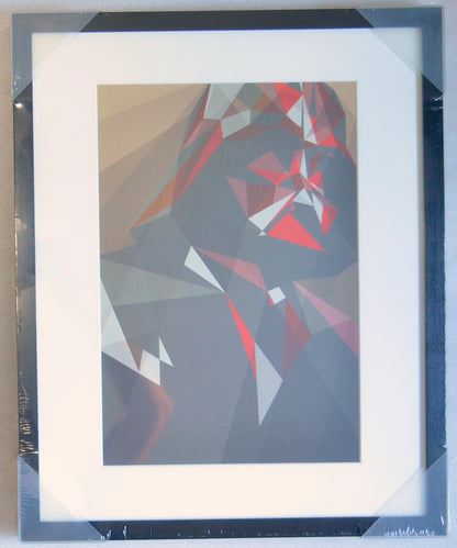 DARTH VADER STAR WARS : FRAMED ABSTRACT ART - Liam Brazier 