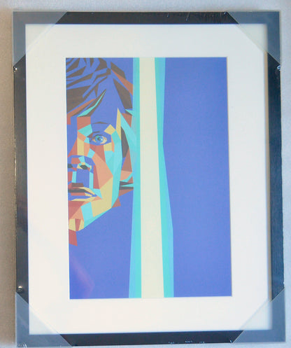 LUKE SKYWALKER STAR WARS : FRAMED ABSTRACT ART - Liam Brazier 