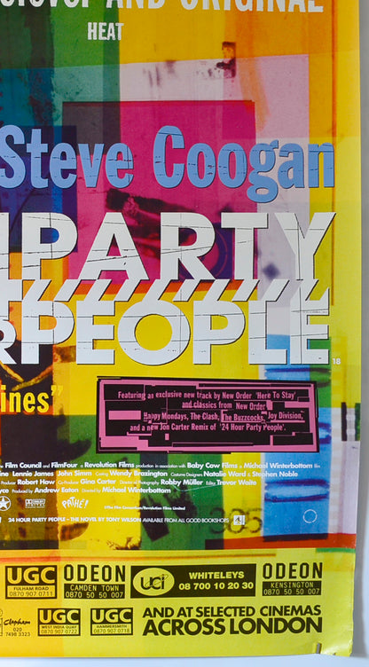 24 HOUR PARTY PEOPLE (Bottom Right) Cinema 4 Sheet Movie Poster 