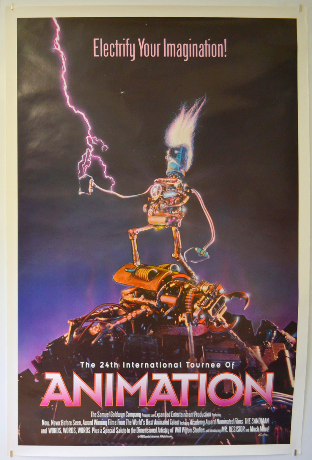 The 24th International Animation Tournee  Original One Sheet Poster - Film Poster - Movie Poster