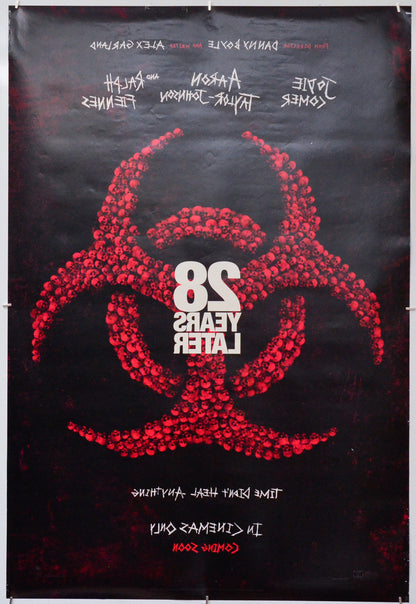 28 Years Later (Back) Cinema One Sheet Movie Poster 